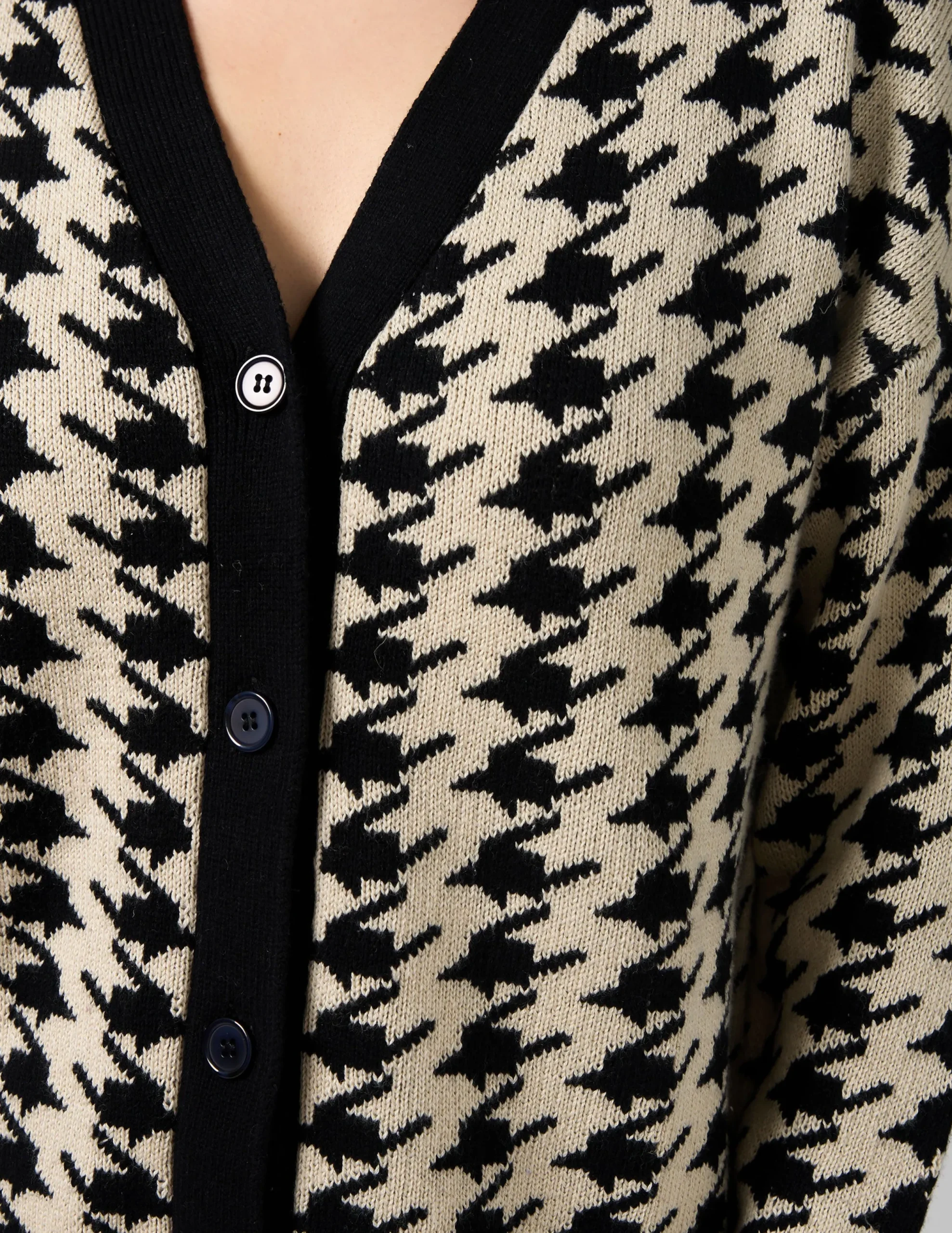 Xanthe Cardigan - Black Tea