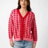Xanthe Cardigan - Red/Candy
