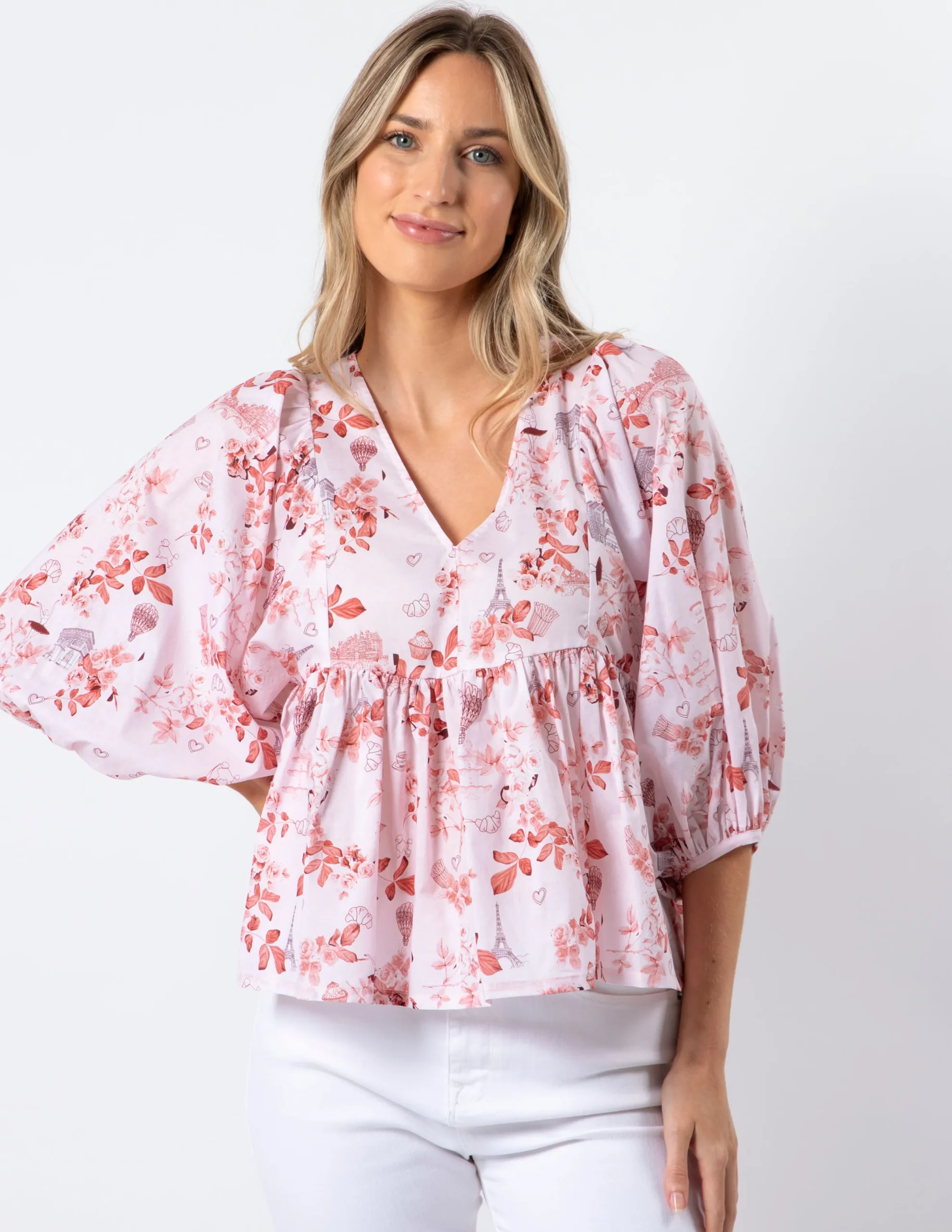 Zara Blouse - Jolie Ruby Rose